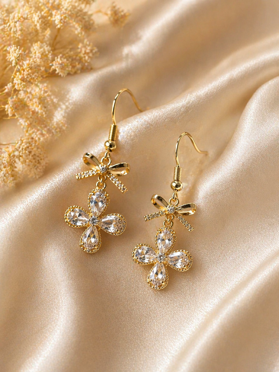 Boucles d'oreilles " L’Éclat de la Princesse"