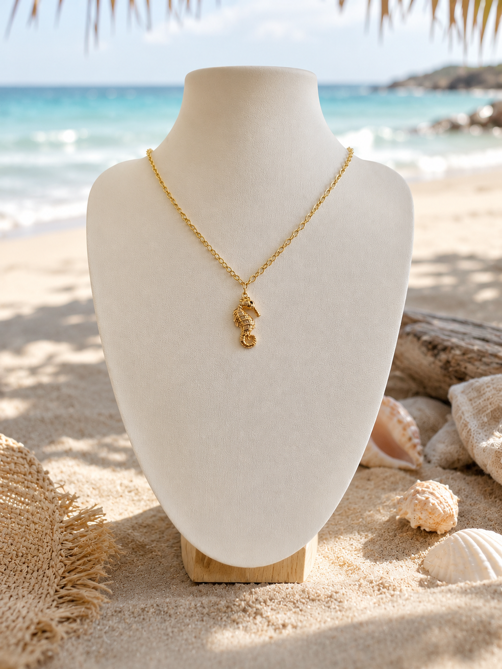 Collier "hypocampe royal"