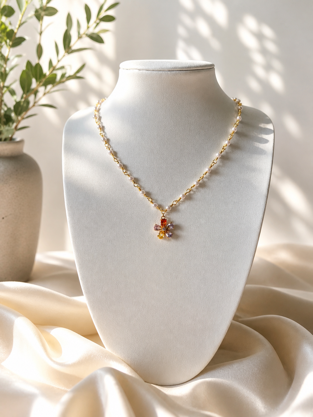 Collier "Floraison Impériale"