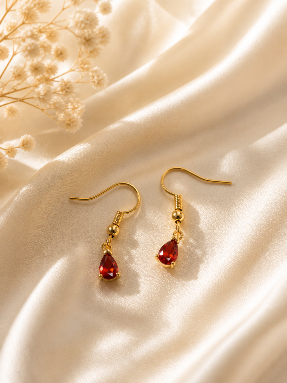 Boucles d'oreilles "Éclat d’Ambre"