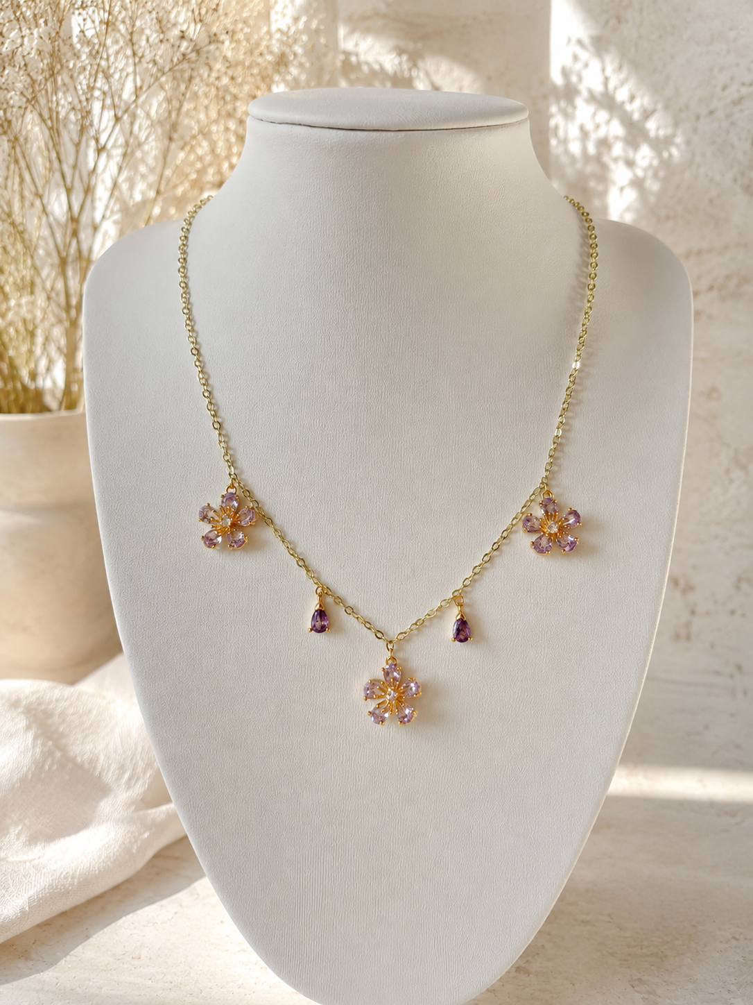 Collier "Couronne de Fleurs"