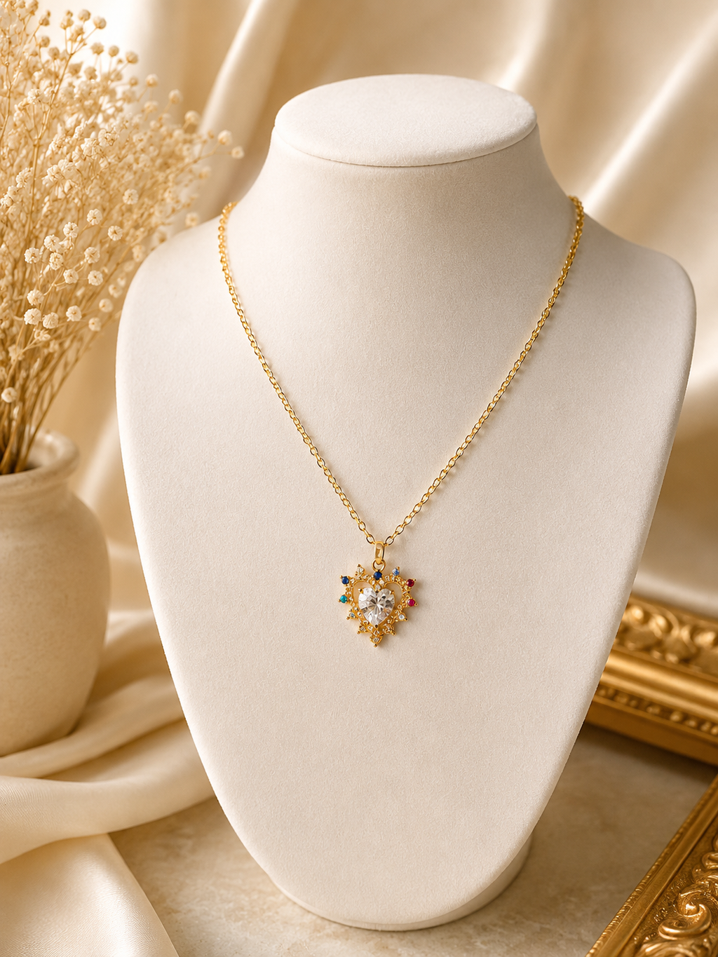 Collier "Cœur Royal"