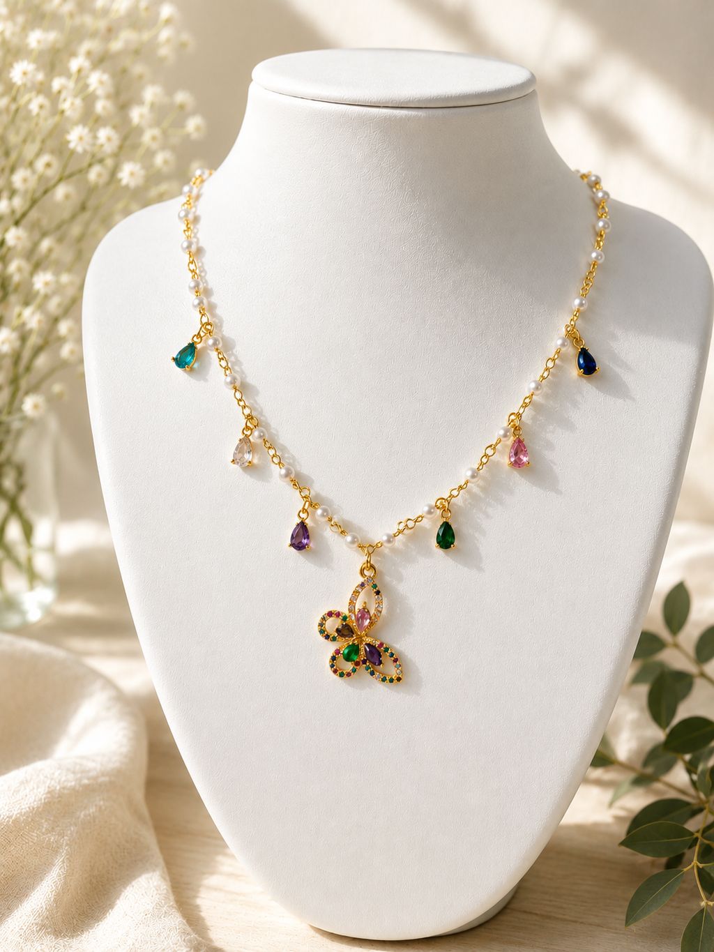 Collier "Papillon Royal"