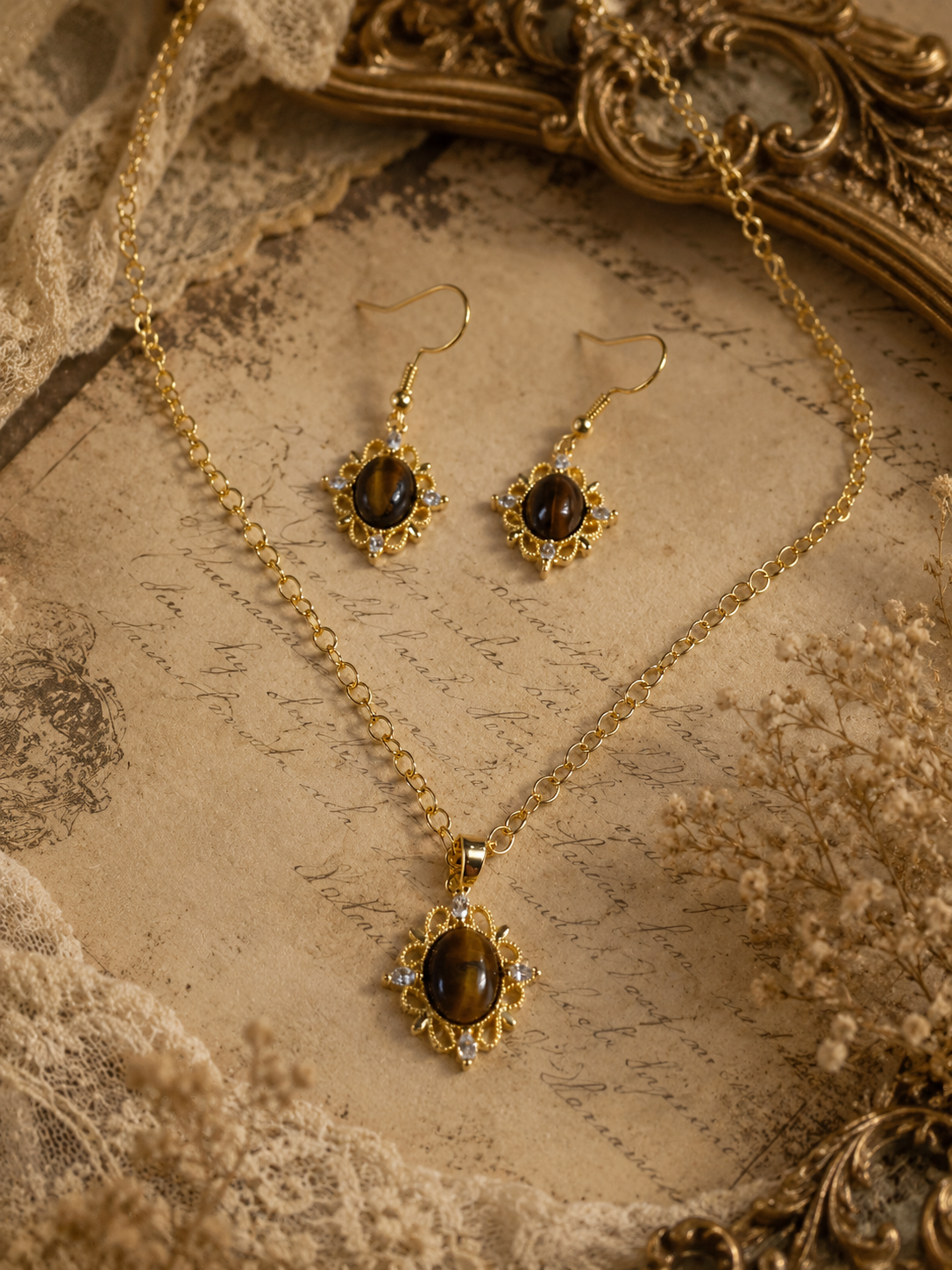 Parure "L’Ambre de l’Impératrice"