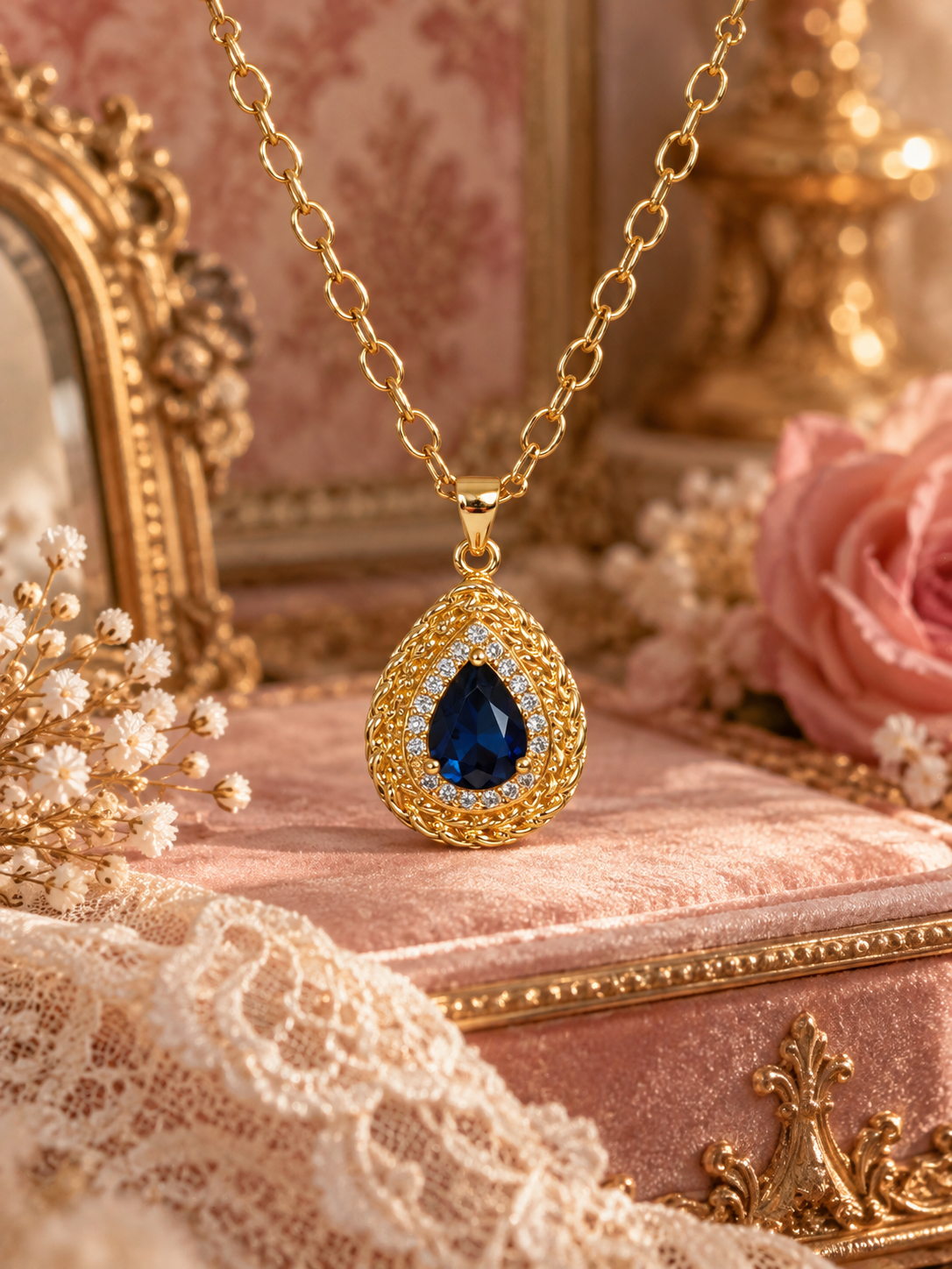 Collier "Le Bleu de l'Impératrice"