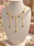 Collier "Le Bal d’Émeraude"