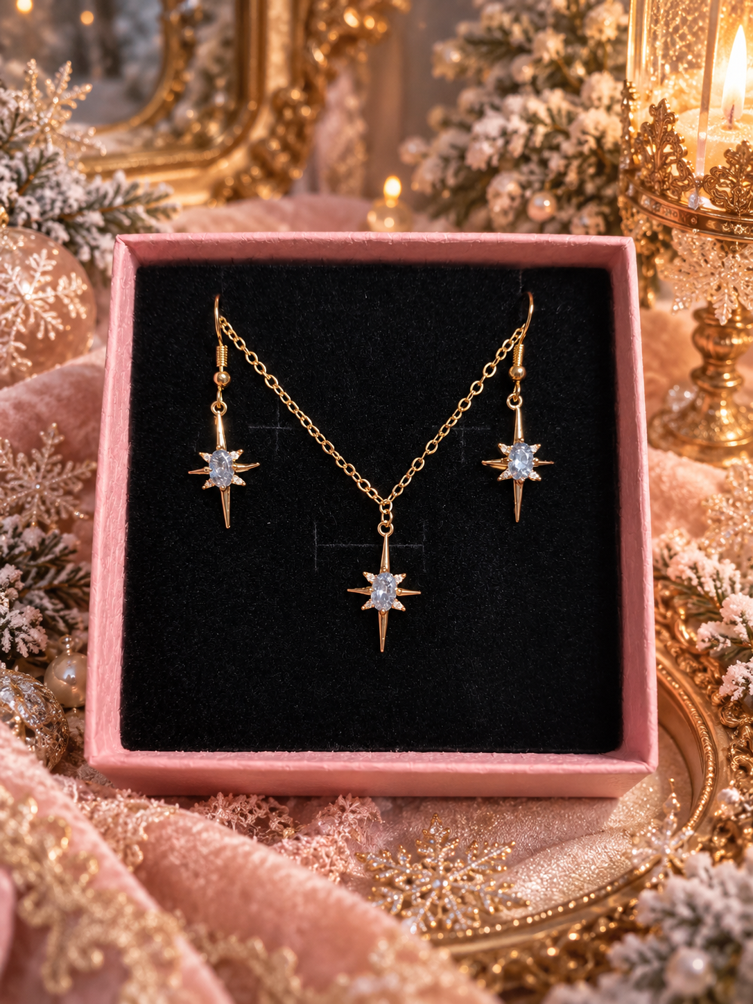 parure "La Reine des Neiges"