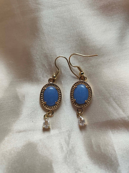 Boucles d'oreilles "Le Souffle d’Azur"