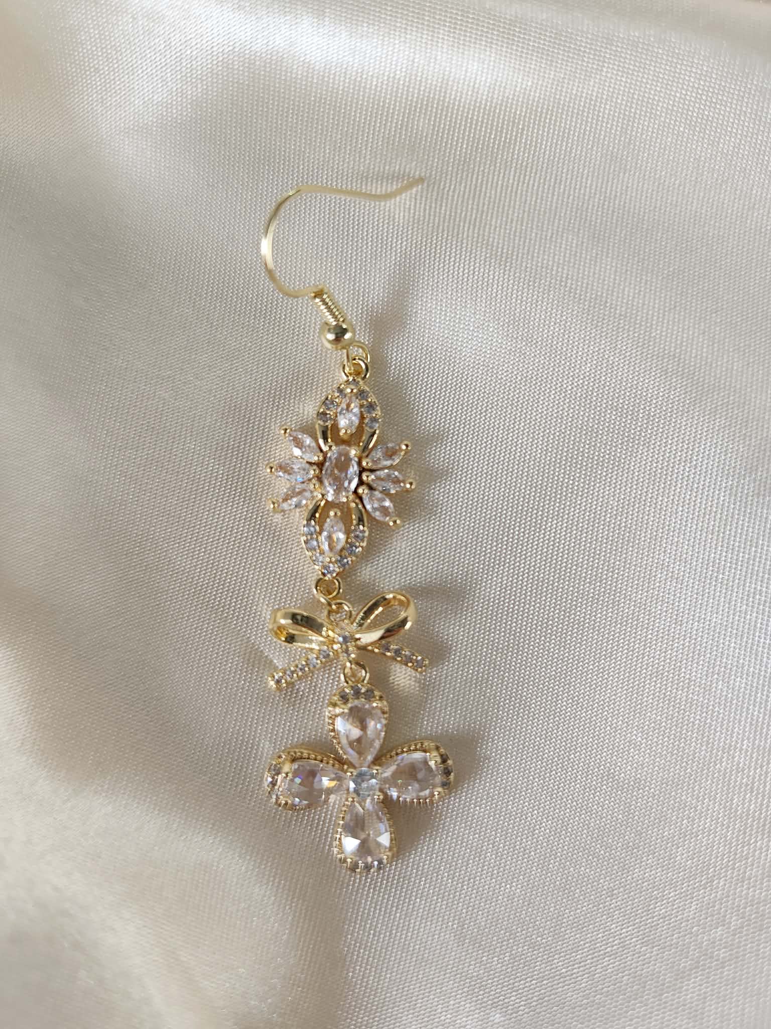 Boucles d'oreilles “ L’Éclat de Sissi”