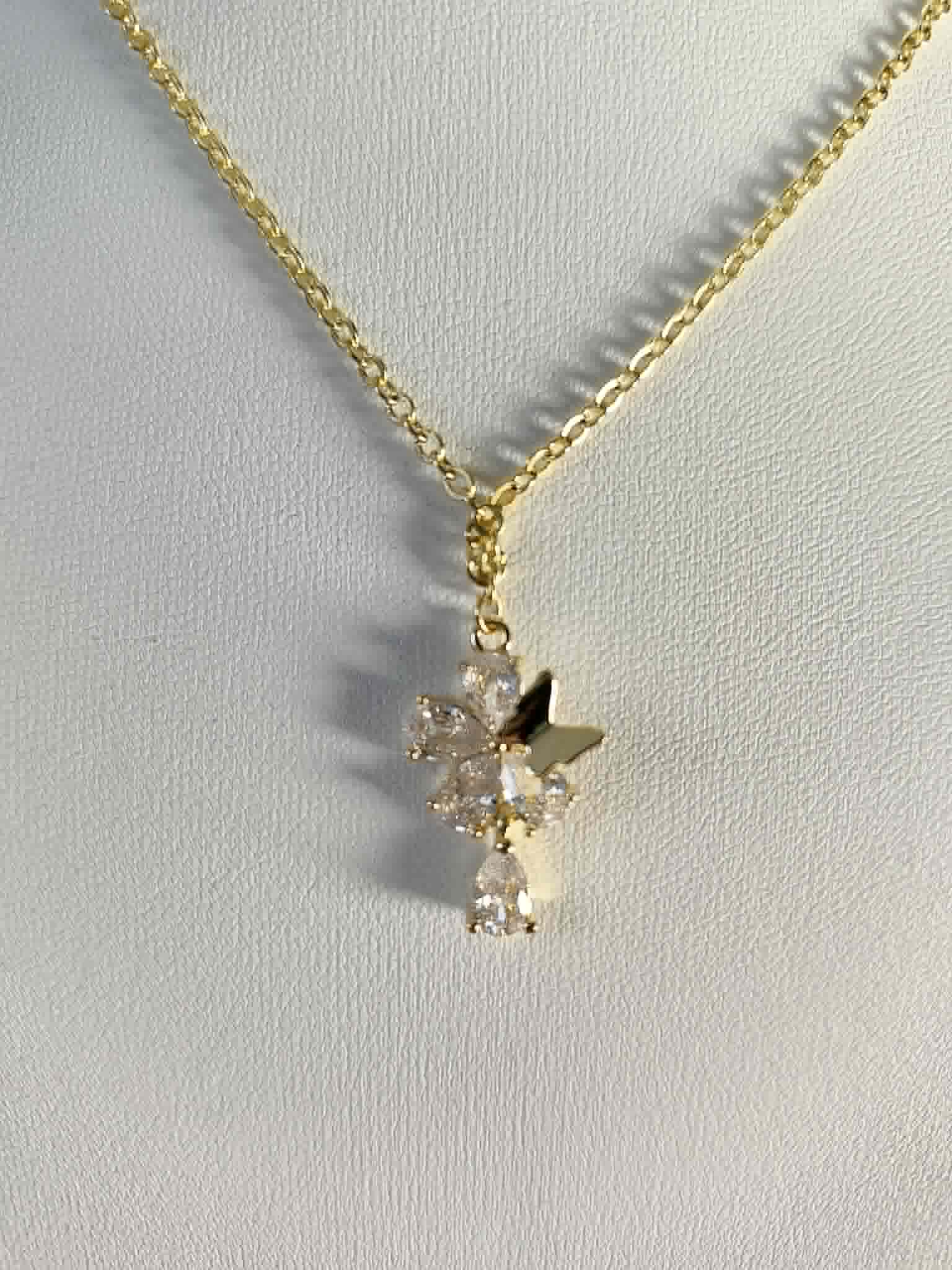 Collier " Floraison d’Or"
