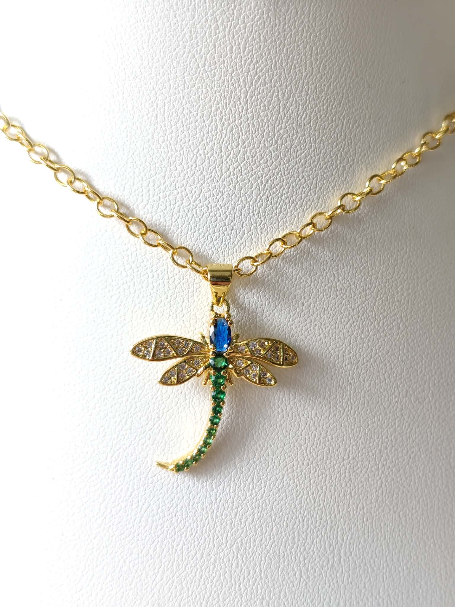 Collier " La libellule royale"