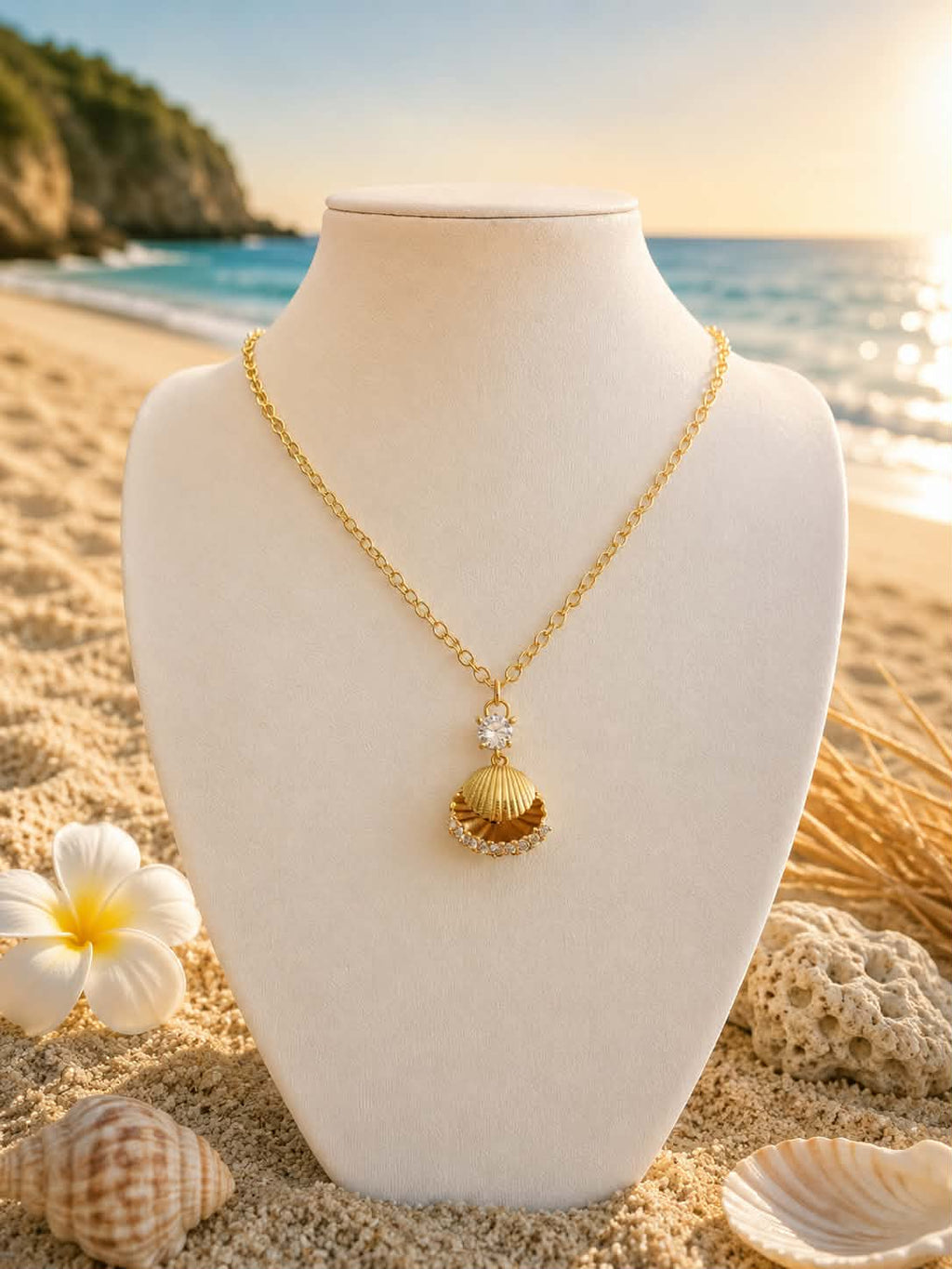 Collier "Coquillage royal"