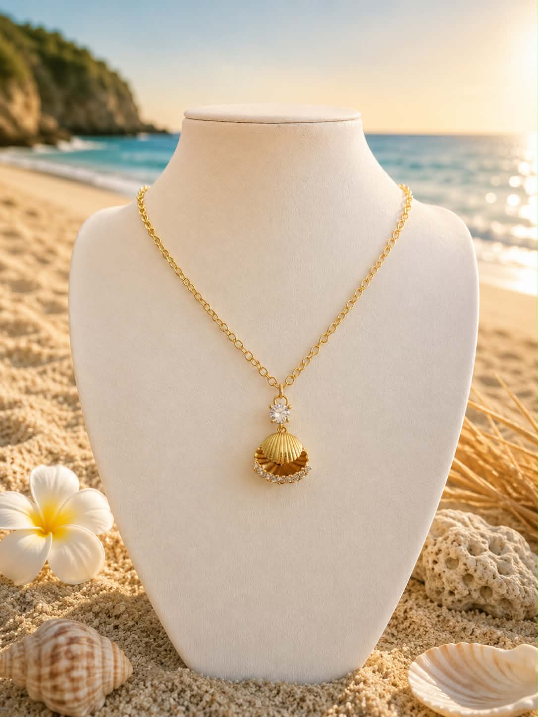 Collier "Coquillage royal"
