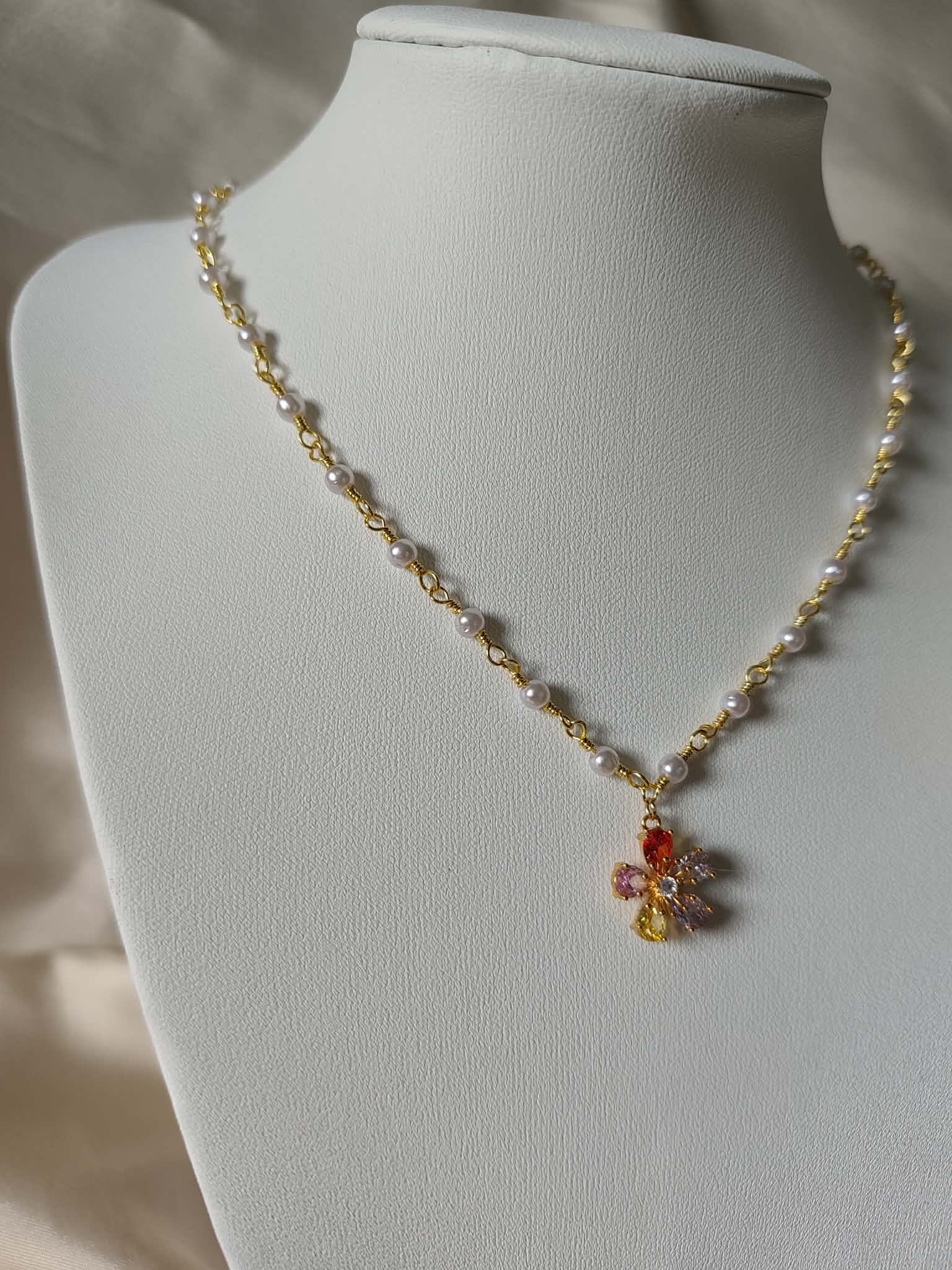 Collier "Floraison Impériale"