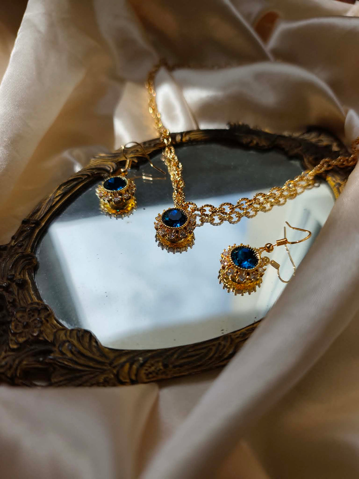Parure "Le Saphir de Versailles"