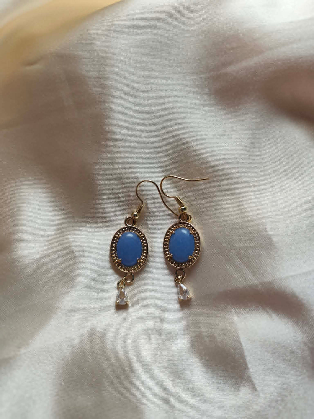 Boucles d'oreilles "Le Souffle d’Azur"
