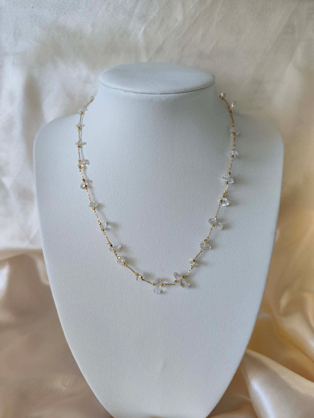 Collier "cristal de quartz"