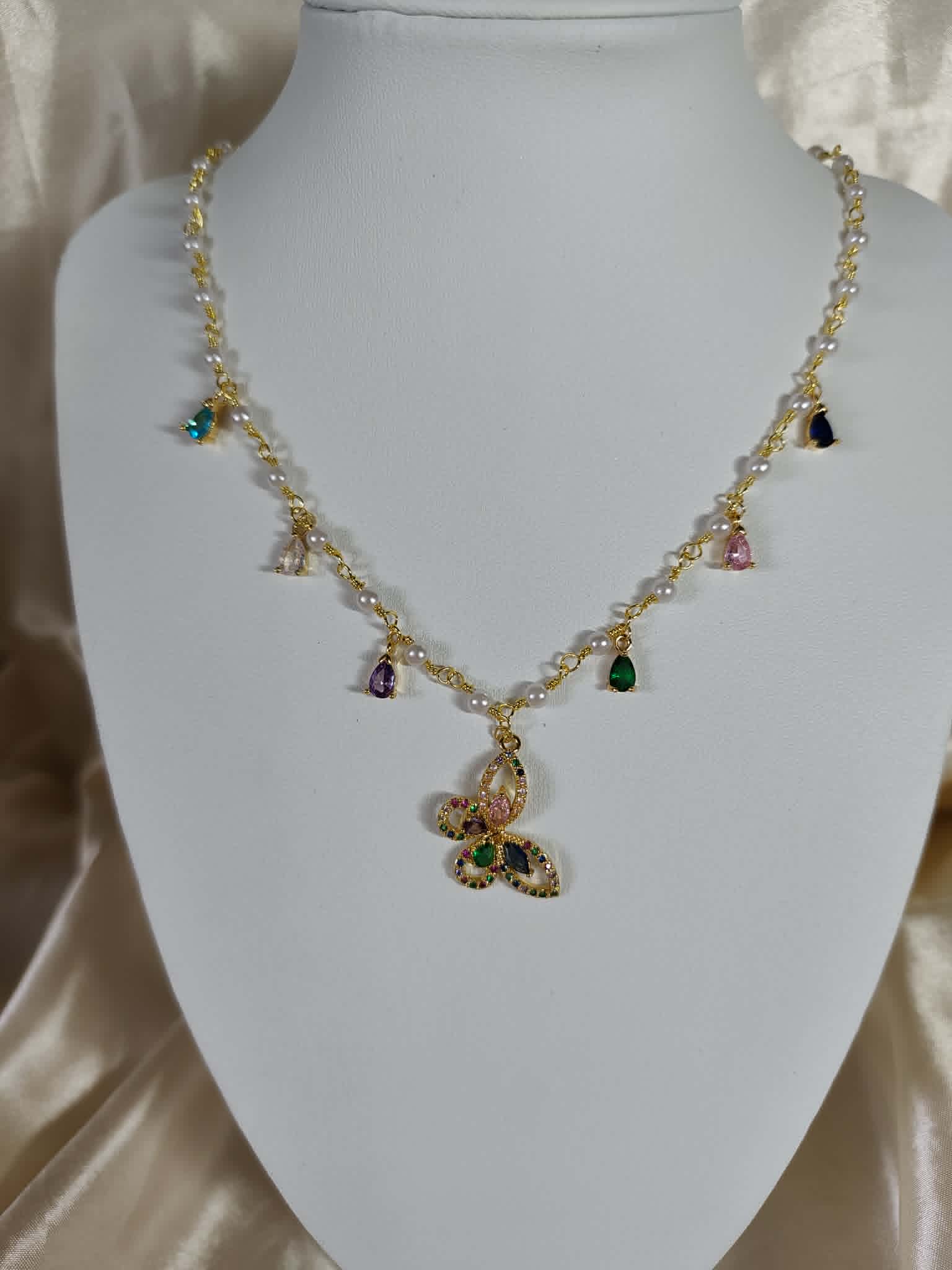 Collier "Papillon Royal"
