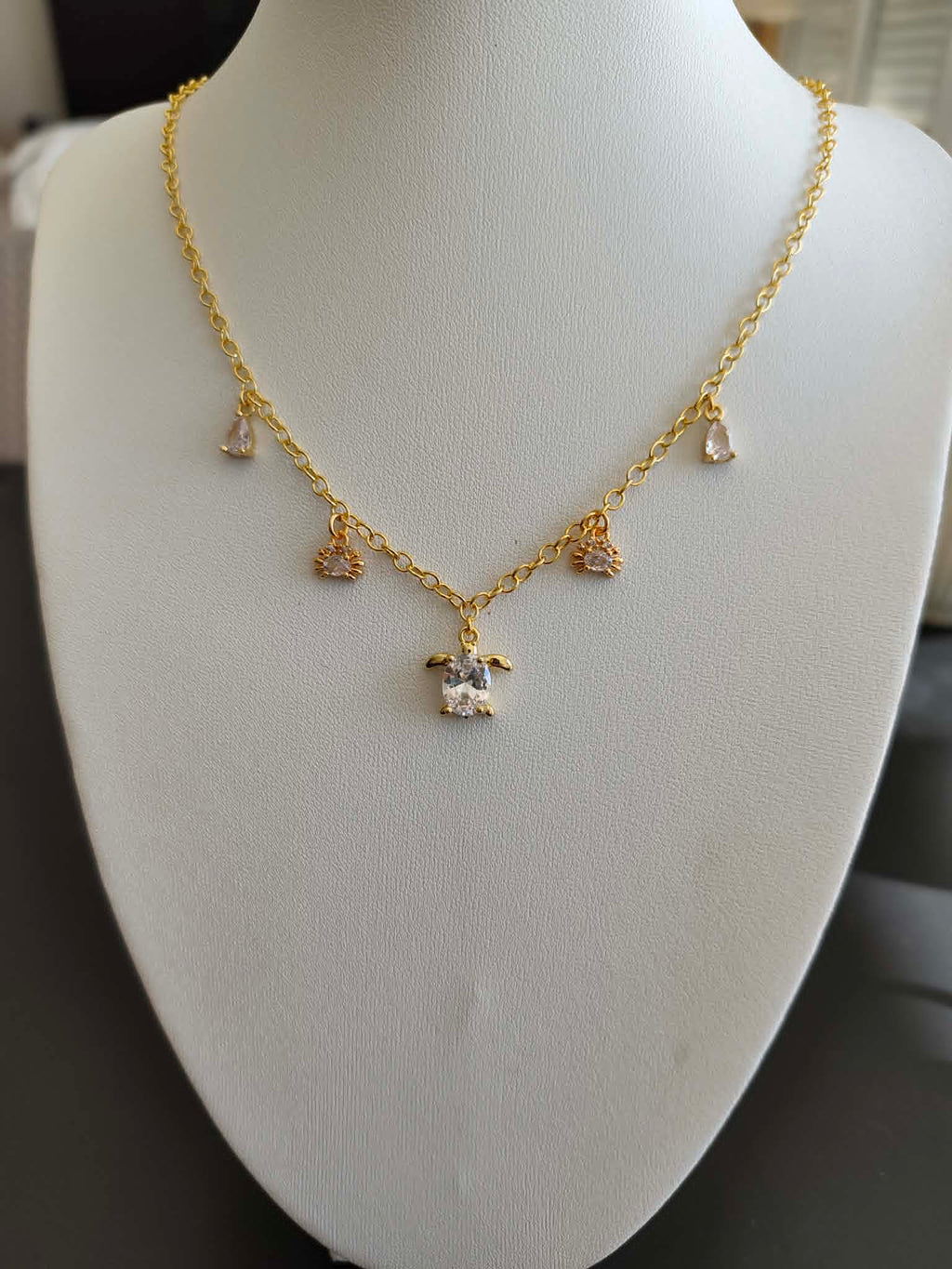 Collier "tortue étincellante"