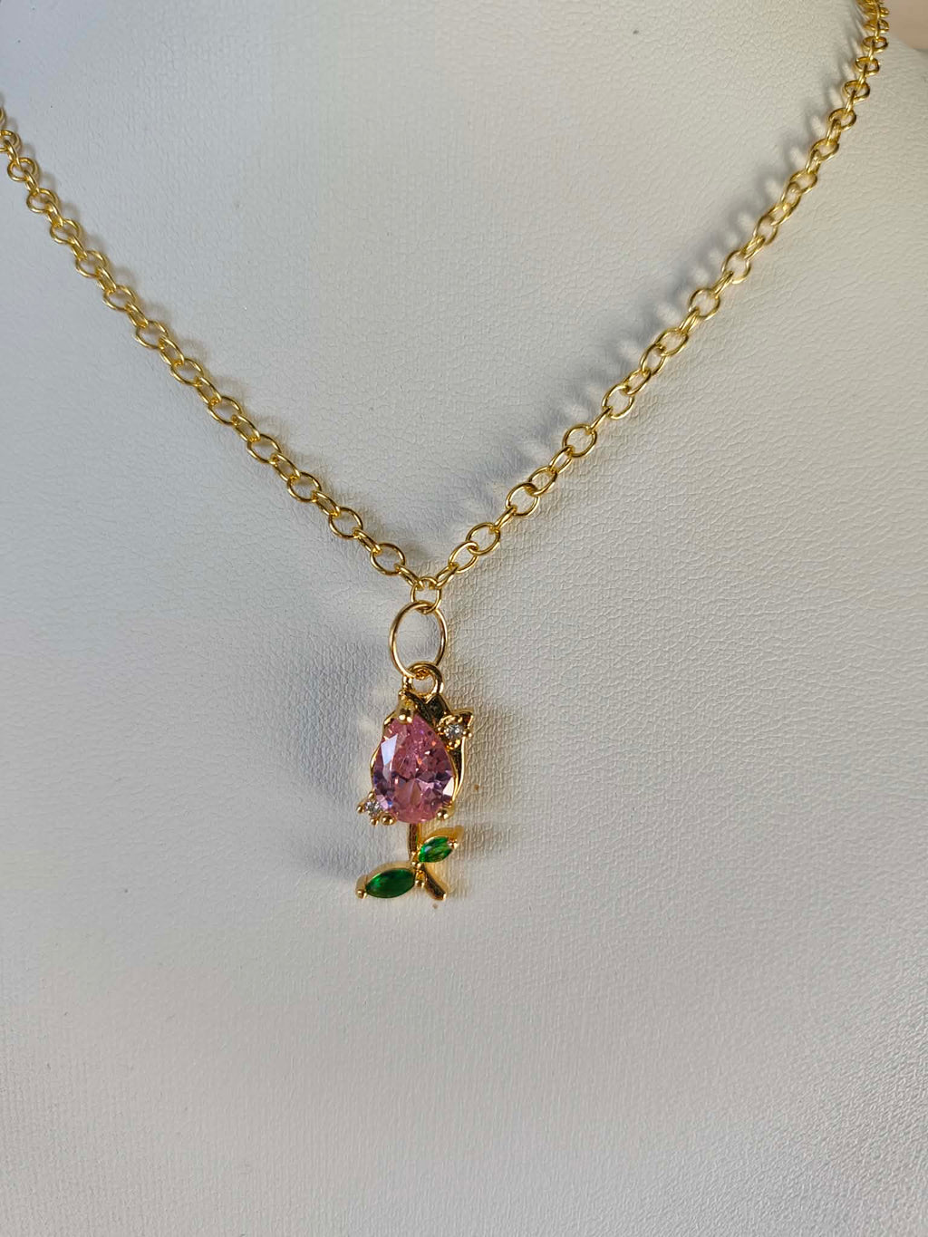 Collier "tulipe royale"