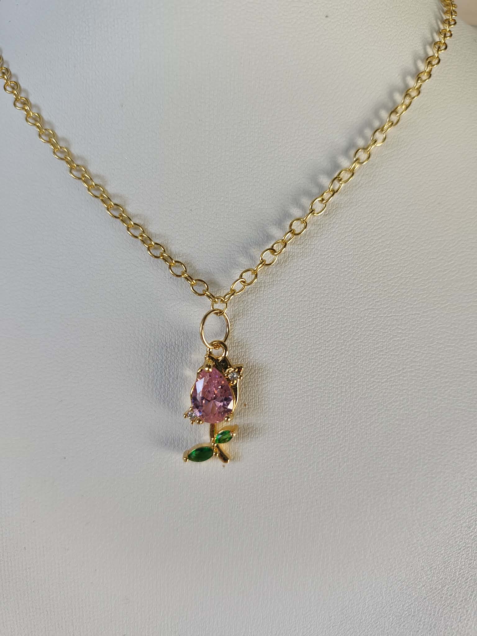 Collier "tulipe royale"