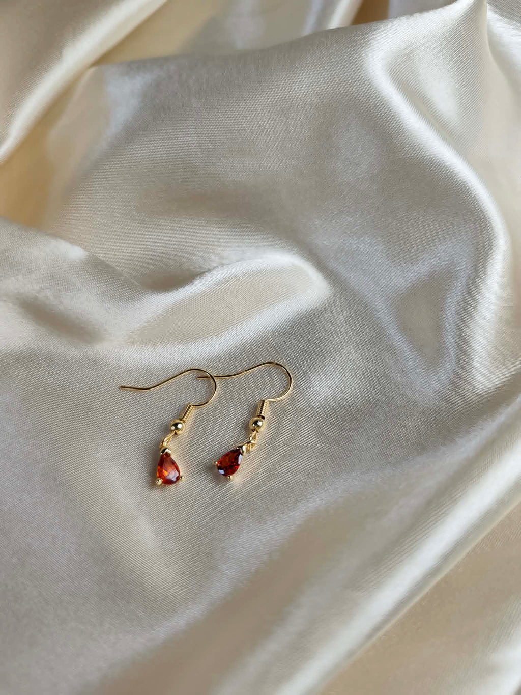 Boucles d'oreilles "Éclat d’Ambre"