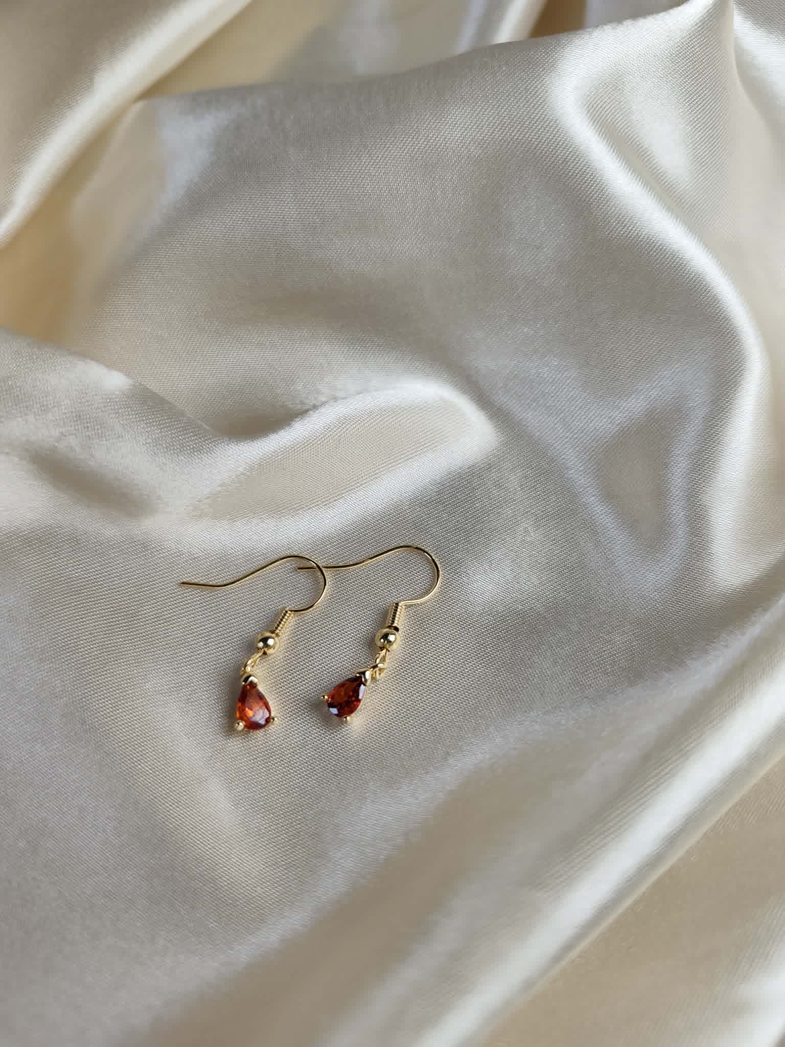 Boucles d'oreilles "Éclat d’Ambre"