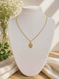 Collier "Monstera"