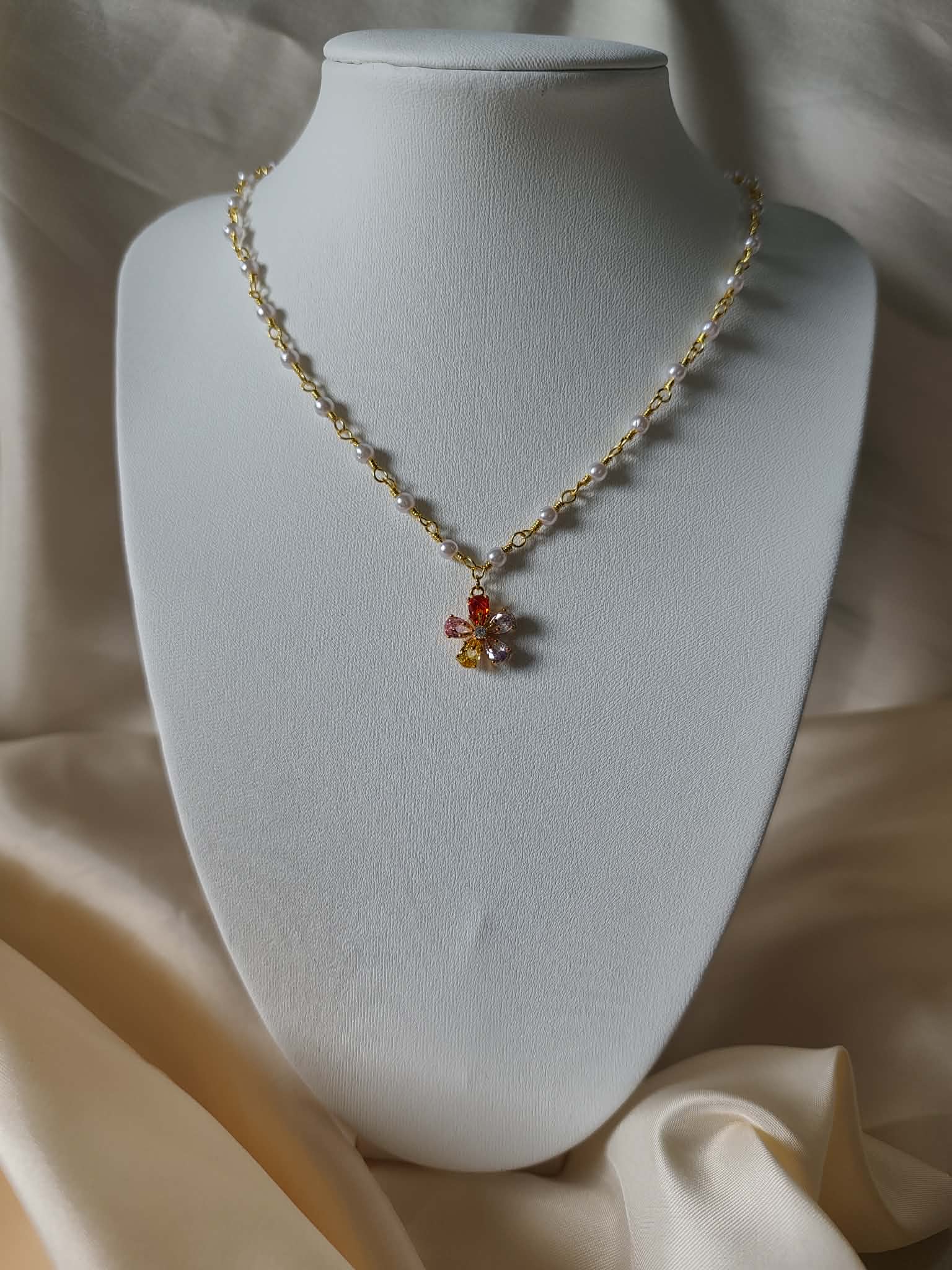 Collier "Floraison Impériale"
