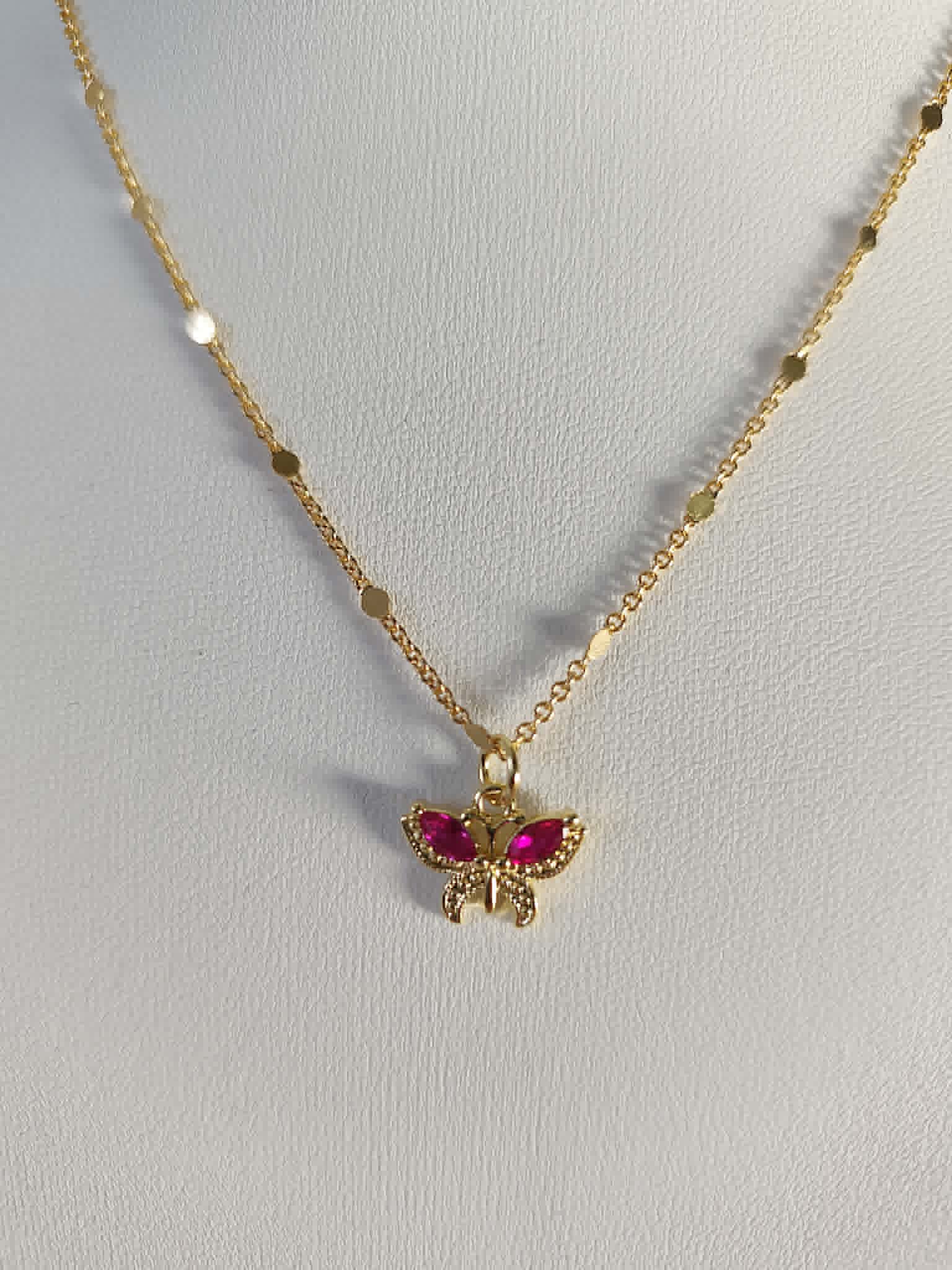 Collier "Le Papillon de la Cour"