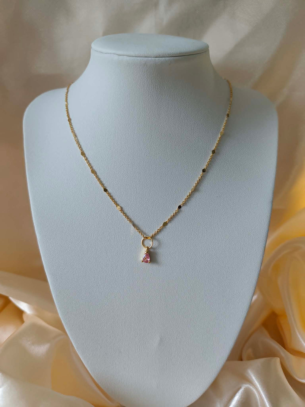 Collier "Éclat Rosé"
