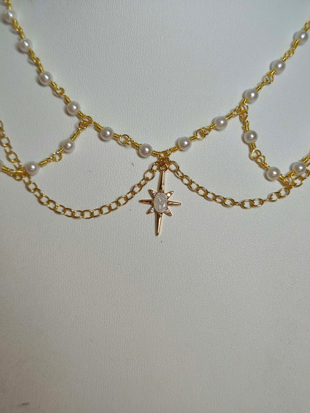 Collier "La princesse des Neiges"
