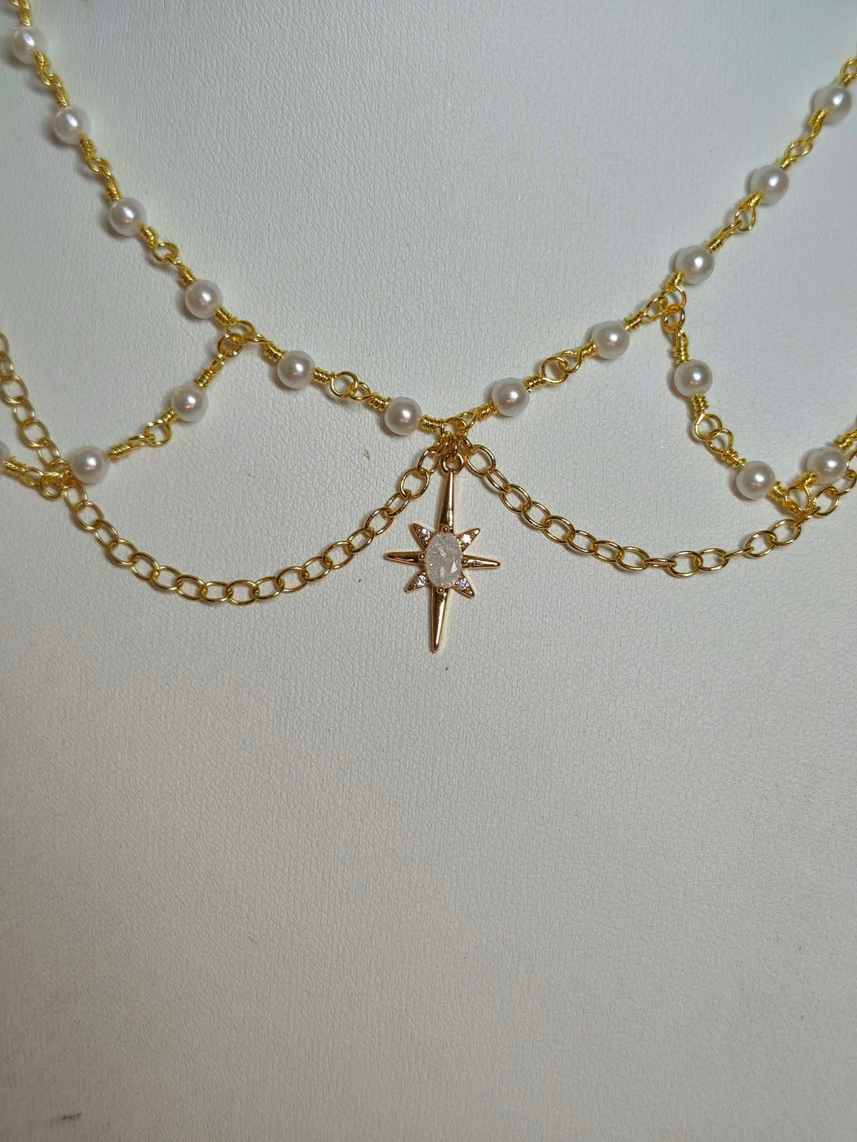 Collier "La princesse des Neiges"