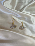 boucles d'oreilles "Le Cygne Royal"