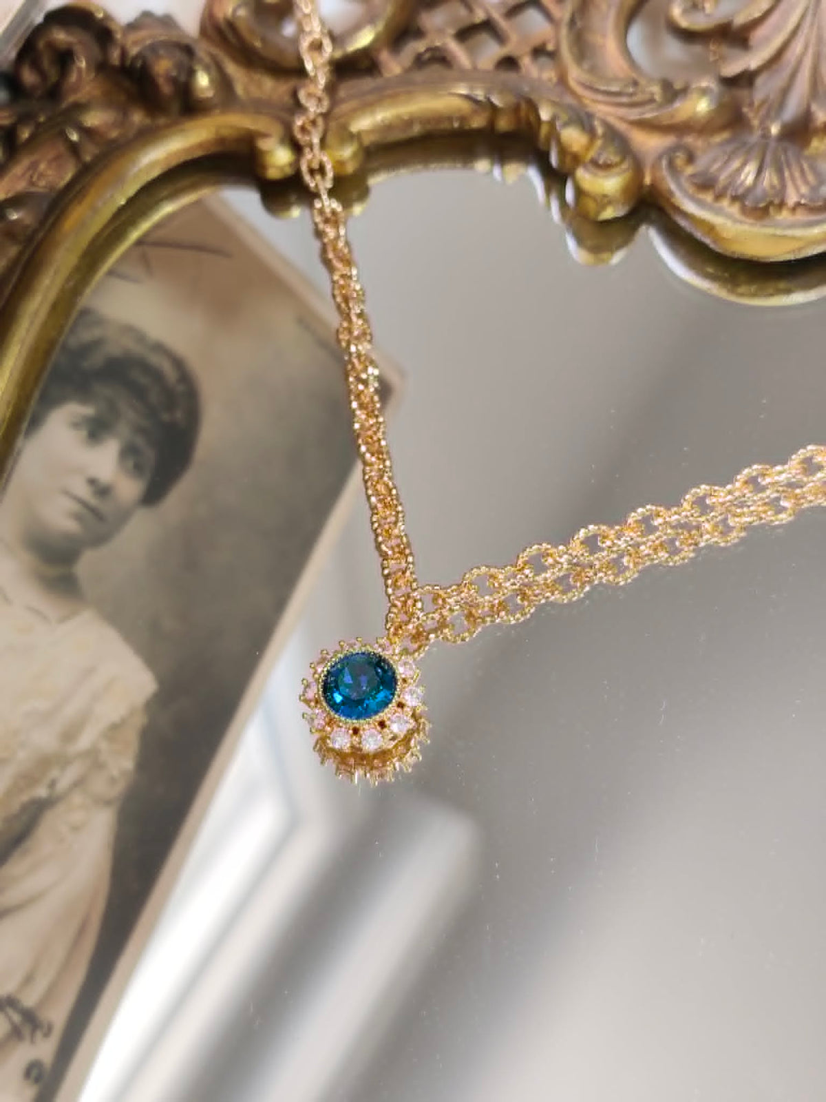 Parure "Le Saphir de Versailles"