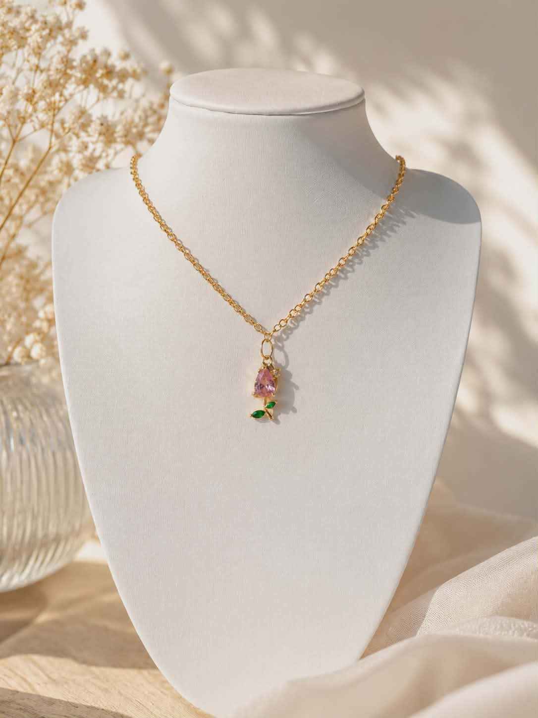 Collier "tulipe royale"