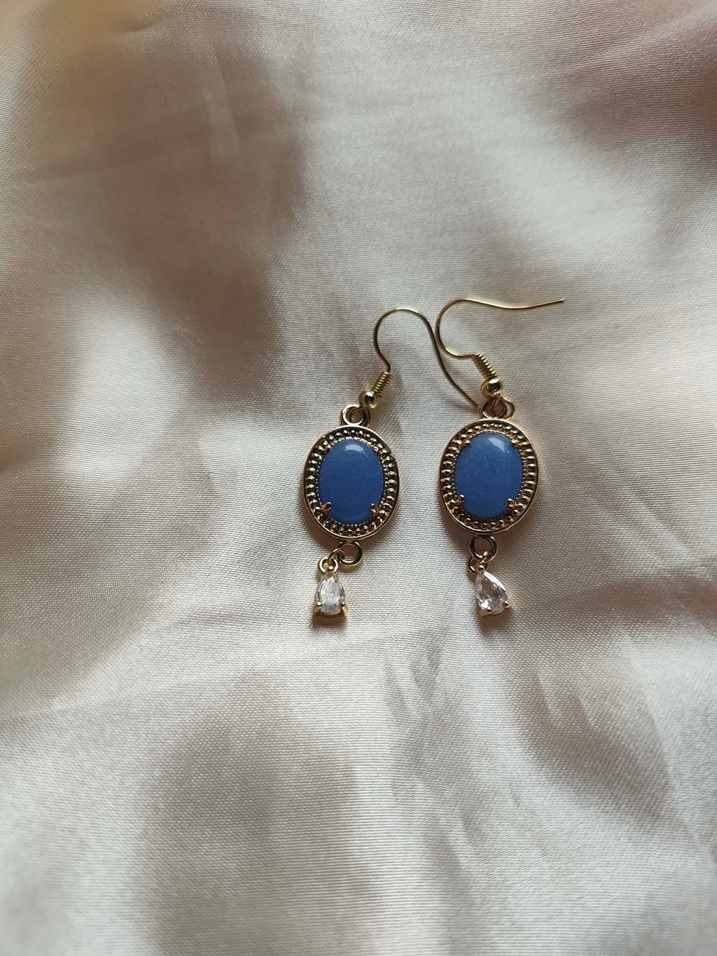 Boucles d'oreilles "Le Souffle d’Azur"