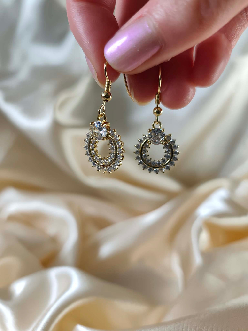 Boucles d'oreilles "La divinité"