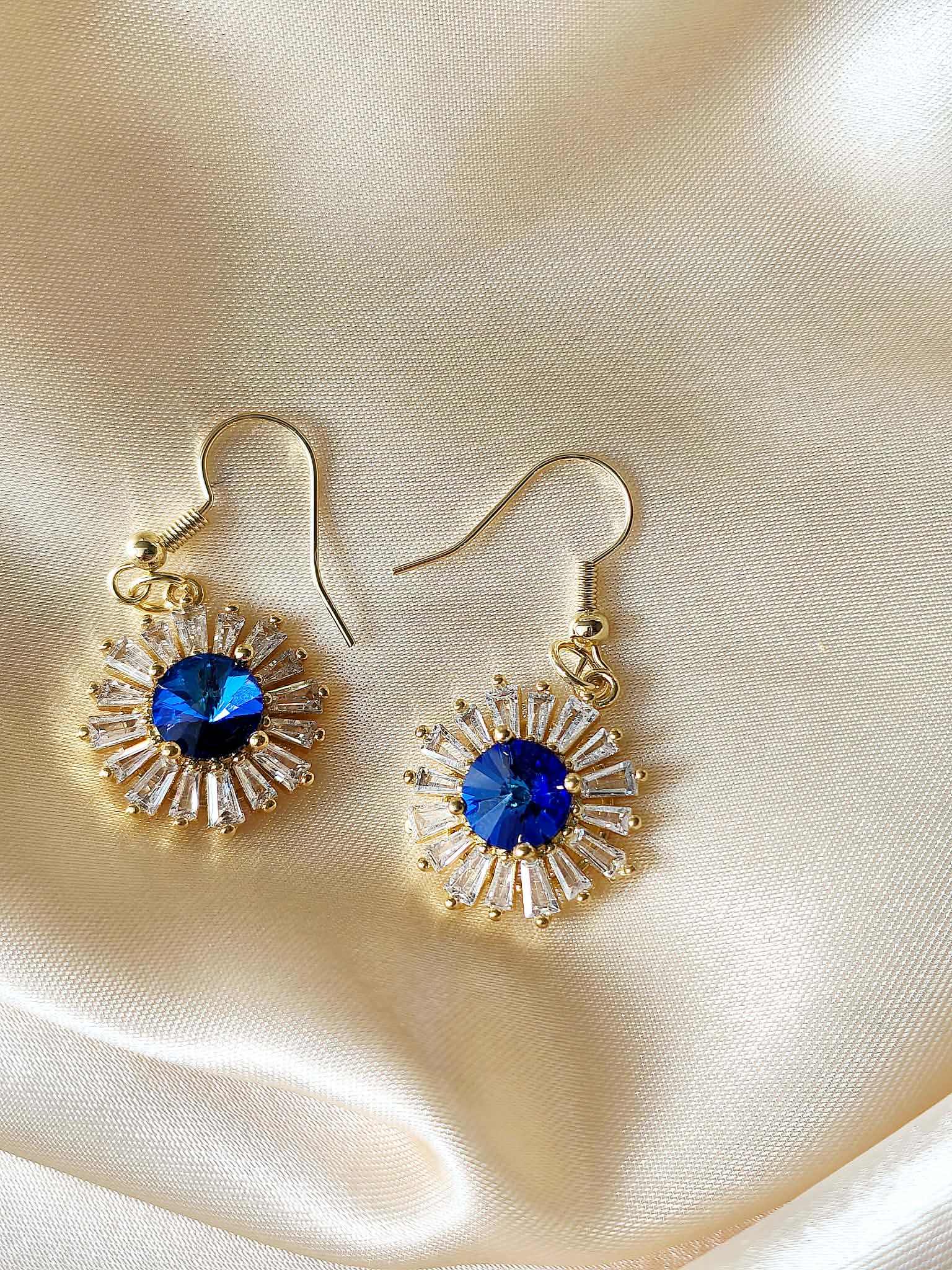 Parure "Soleil de Saphir Impérial"