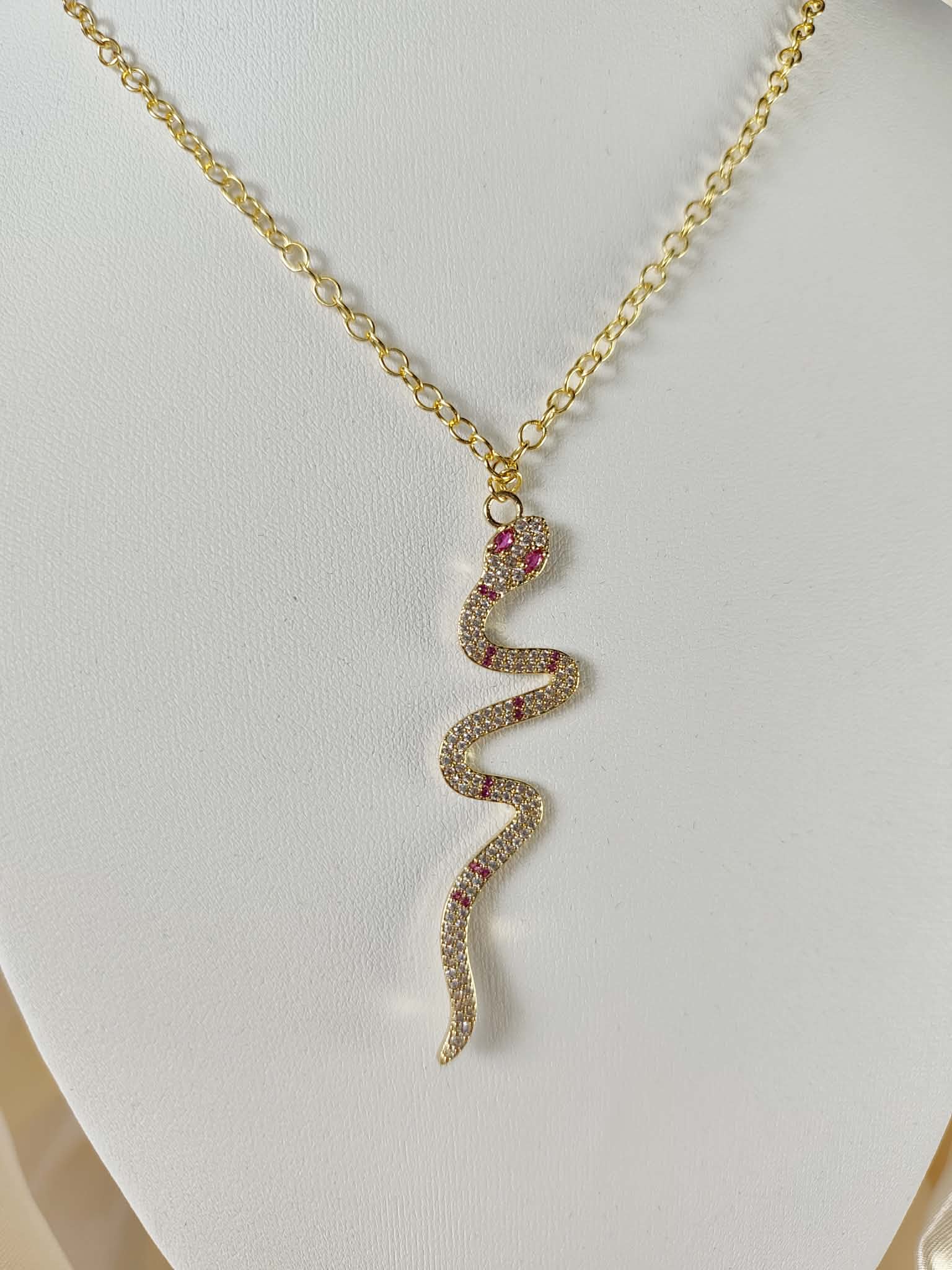 Boucles d'oreilles “ Serpent Impérial”