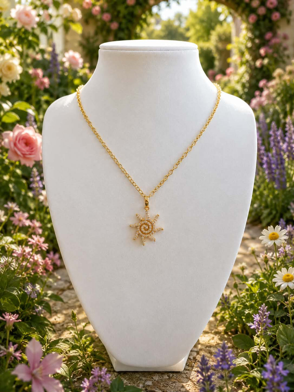 Collier "soleil royal"