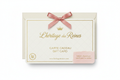 Carte cadeau pour offrir un bijou unique