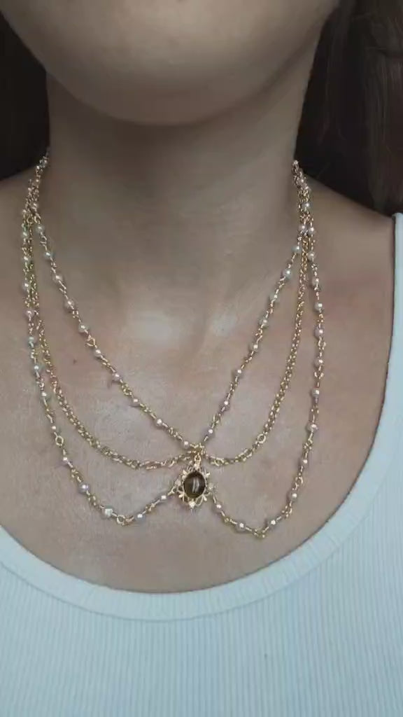 Collier "Le secret d'Eugénie"