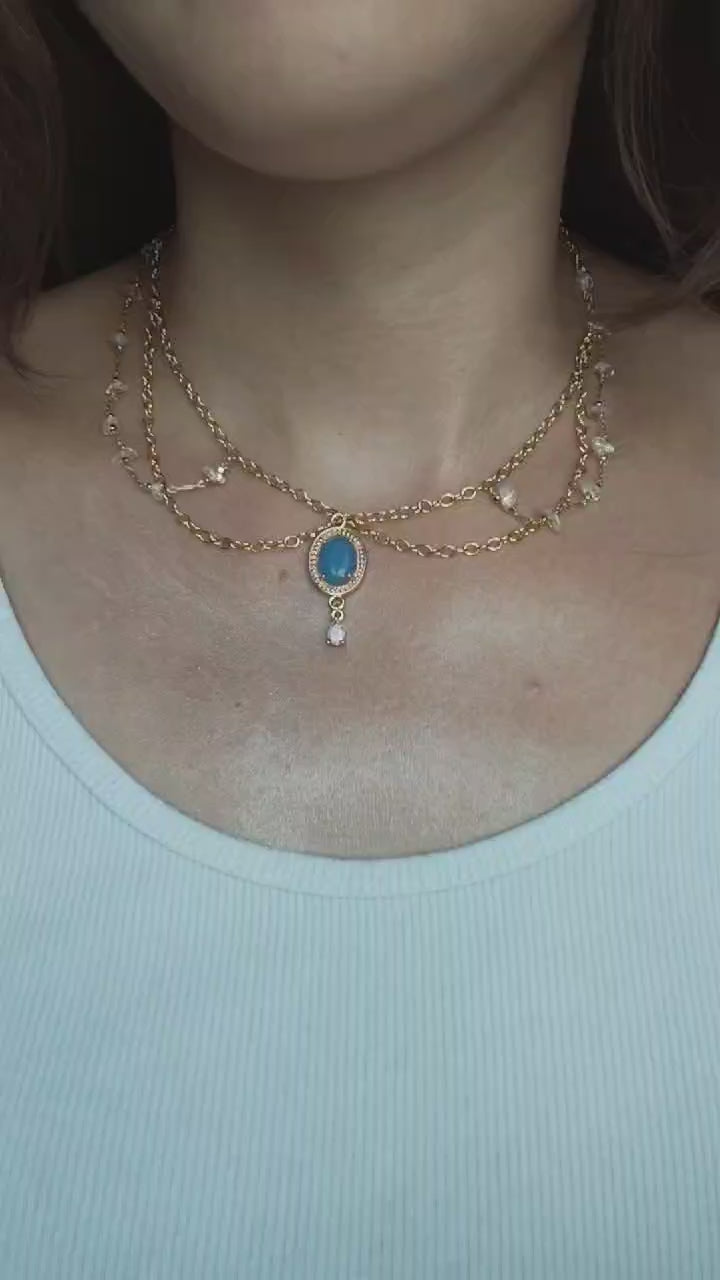 Collier "Le Secret d’Aliénor "