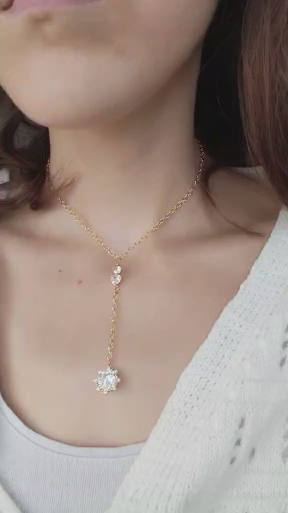 Collier sautoir étoiles brillantes - Reine des Étoiles